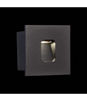 SL9501.441.01 Светильник уличный настенный ST-Luce Черный LED 1*1W 4000K VISANO-foto3