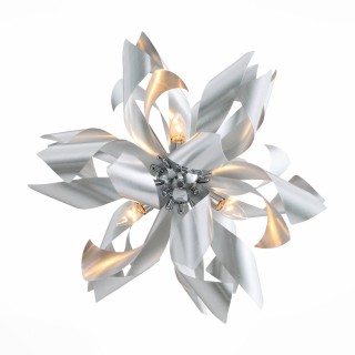 SL453.003.06E Люстра подвесная ST-Luce Алюминий/Алюминий E14 6*40W SPIRAGLIO-foto3