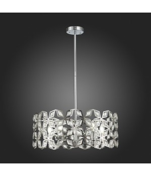 SL1104.103.05 Светильник подвесной ST-Luce хром/прозрачный E14 5*60W CASTO-foto6