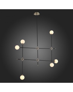 SL429.403.06 Светильник подвесной ST-Luce Черный, Золото/Белый G9 6*5W BASTONCINO-foto7