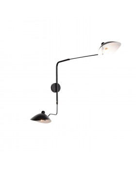 SL305.401.02 Светильник настенный ST-Luce Черный/Черный, Белый E27 2*60W SPRUZZO-foto10