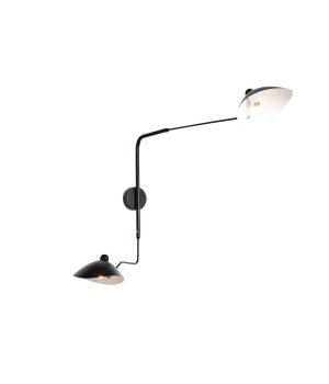 SL305.401.02 Светильник настенный ST-Luce Черный/Черный, Белый E27 2*60W SPRUZZO-foto10