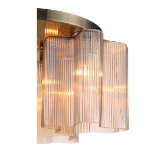 SL117.302.03 Люстра потолочная ST-Luce Бронзовый/Янтарный E27 3*60W ONDE-foto10