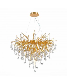 SL1651.203.09 Люстра подвесная ST-Luce Золотистый/Золотистый G9 9*5W Anzio-foto2