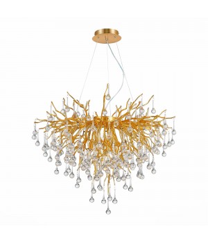 SL1651.203.09 Люстра подвесная ST-Luce Золотистый/Золотистый G9 9*5W Anzio-foto2