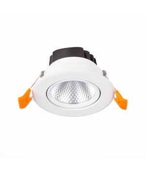 ST211.548.08.36 Св-к встр. Белый LED 1*8W 4000K 640Lm Ra80 36° IP20 D86xH50 220-240V MIRO-foto2