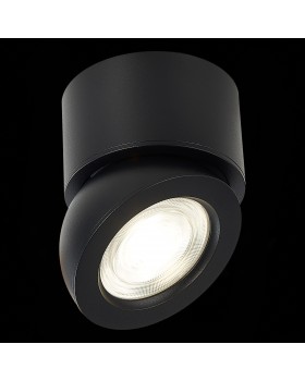 ST654.442.10 Светильник потолочный Черный LED 1*10W 4000K 850Lm Ra>90 38° IP20 D95xH96 180-240V ST654-foto4