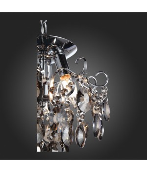 SL846.102.03 Люстра подвесная ST-Luce Темный хром/Тонированный черный E14 3*40W ORECCHINI-foto5