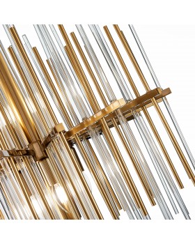 SL1628.303.08 Люстра подвесная ST-Luce Латунь/Прозрачный, Латунь E14 8*40W TERAMO-foto13
