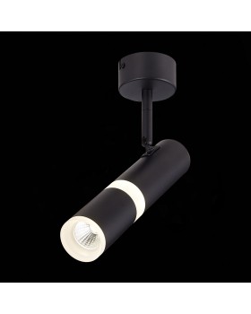 ST106.442.08 Светильник потолочный Черный LED 1*8W 4000K 624Lm Ra>80 D70xH165 170-240V ESCOPIO-foto9