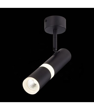 ST106.442.08 Светильник потолочный Черный LED 1*8W 4000K 624Lm Ra>80 D70xH165 170-240V ESCOPIO-foto9