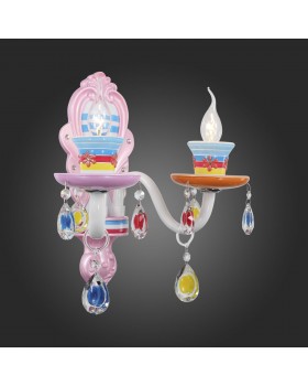 SL673.781.02 Бра ST-Luce Разноцветный/Разноцветный E14 2*40W ORNATO-foto8