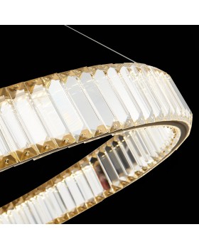 SL1622.383.01 Люстра подвесная ST-Luce Латунь/Прозрачный LED 1*52W 4000K TIVOLI-foto6