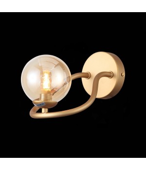 SL1502.201.01 Светильник настенный ST-Luce Золотистый/Янтарный G9 1*5W LEGATEZZA-foto9