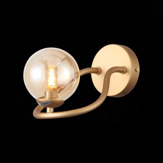 SL1502.201.01 Светильник настенный ST-Luce Золотистый/Янтарный G9 1*5W LEGATEZZA-foto9