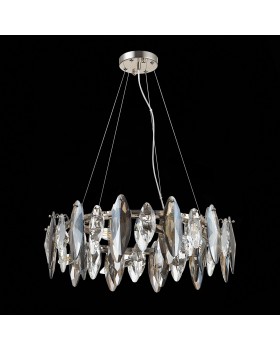 SL1227.103.08 Люстра подвесная ST-Luce Никель/Прозрачный E14 8*40W ANCONA-foto5