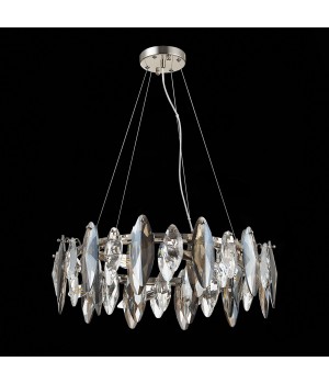 SL1227.103.08 Люстра подвесная ST-Luce Никель/Прозрачный E14 8*40W ANCONA-foto5