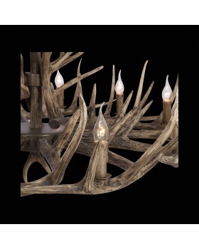 SL154.703.27 Люстра подвесная ST-Luce Серый E14 27*40W (из 3-х коробок) CORNA-foto6