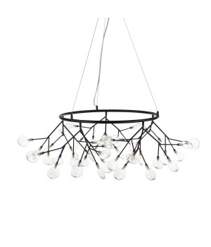 SL411.433.45 Люстра подвесная ST-Luce Черный/Прозрачный G4 45*1,5W RICCARDO-foto11