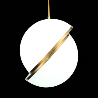 SL1164.313.01 Светильник подвесной ST-Luce Латунь/Белый E27 1*60W LAICO-foto7