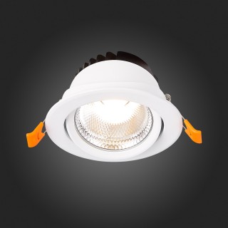 ST211.548.10.24 Св-к встр. Белый LED 1*10W 4000K 750Lm Ra80 24° IP20 D109xH65 220-240V MIRO-foto5