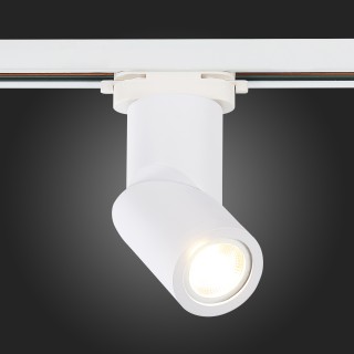 ST650.506.01 Св-к трек. Белый GU10 1*50W IP20 D60xH175 180-240V Без ламп ST650-foto4