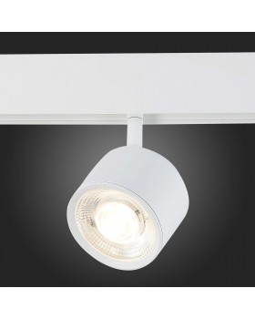 ST353.546.06 Магнитный трековый светильник белый LED 1*6W 4000K 560Lm Ra>80 36° IP20 L120xW81xH138 48V VEDO-foto5