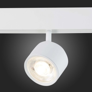 ST353.546.06 Магнитный трековый светильник белый LED 1*6W 4000K 560Lm Ra>80 36° IP20 L120xW81xH138 48V VEDO-foto5