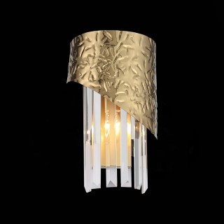 SL1100.301.01 Бра ST-Luce Античная латунь/Античная латунь, Прозрачный E14 1*60W TEFINA-foto3