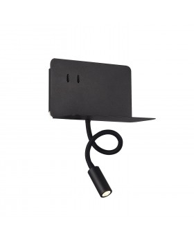 SL1576.401.02 Светильник настенный ST-Luce Черный/Черный LED 2*3W 4000K PINAGGIO-foto2