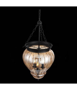 SL317.433.03 Люстра подвесная ST-Luce Черный/Янтарный E14 3*60W SOTTO-foto6