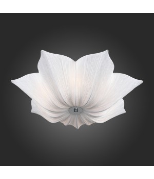 SL359.502.07 Светильник потолочный ST-Luce Хром/Белый E27 7*40W FIORE-foto7