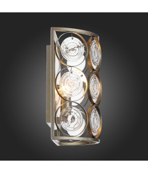 SL1105.201.02 Светильник настенный ST-Luce Золотистый с патиной/Золотистый, Прозрачный E14 2*60W SERANDA-foto9