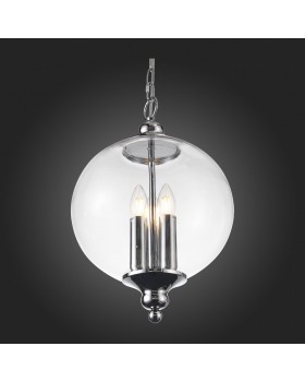 SL362.103.03 Светильник подвесной ST-Luce Хром/Прозрачный E14 3*60W LATERIA-foto8