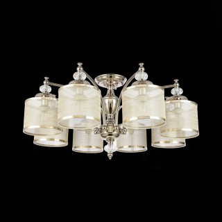 SL1750.102.08 Люстра потолочная ST-Luce Никель/Золотистый E14 8*40W CORESIA-foto4