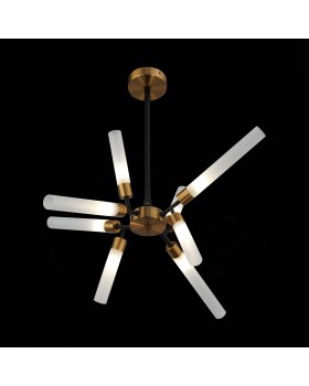 SL1620.242.08 Люстра потолочная ST-Luce Матовое золото, Черный/Белый G9 8*5W SPLIO-foto5