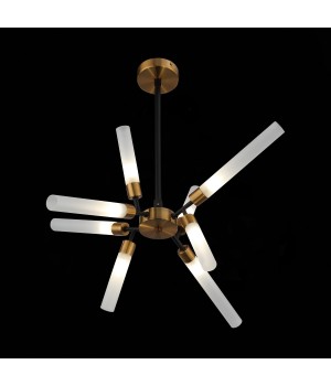 SL1620.242.08 Люстра потолочная ST-Luce Матовое золото, Черный/Белый G9 8*5W SPLIO-foto5