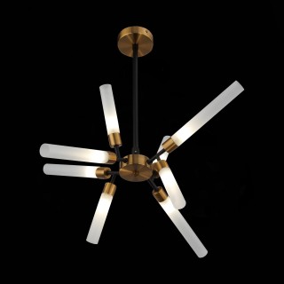 SL1620.242.08 Люстра потолочная ST-Luce Матовое золото, Черный/Белый G9 8*5W SPLIO-foto5