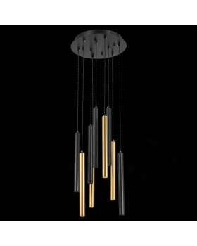 ST153.443.27 Люстра подвесная Черный LED 1*27W 4000K 2 295Lm Ra IP20 D350xH1 500 180-240V ST153-foto4