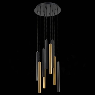 ST153.443.27 Люстра подвесная Черный LED 1*27W 4000K 2 295Lm Ra  IP20 D350xH1 500 180-240V ST153-foto4