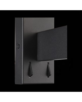 SL1580.401.02 Светильник настенный ST-Luce Черный/Белый LED 2*6+3W 3200K RALIO-foto6