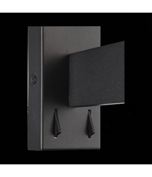 SL1580.401.02 Светильник настенный ST-Luce Черный/Белый LED 2*6+3W 3200K RALIO-foto6