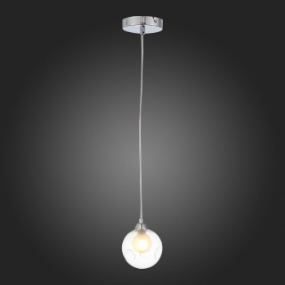 SL431.113.01 Подвес ST-Luce Хром/Прозрачный, Белый G9 1*5W DUALITA-foto5