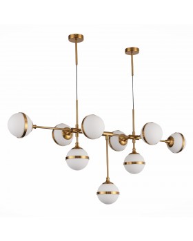 SL1157.303.09 Светильник подвесной ST-Luce Бронза/Белый E14 9*40W ARBE-foto2