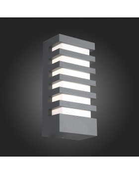 SL091.711.01 Светильник уличный настенный ST-Luce Серый кварцевый/Белый кварцевый, Серый кварцевый LED 1*3W 4000K VETTORE-foto5