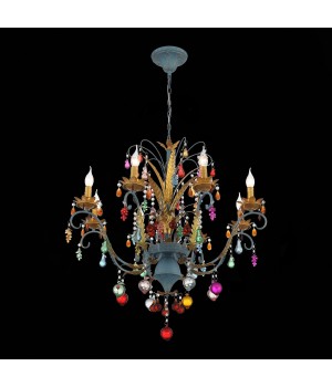 SL426.763.08 Люстра подвесная ST-Luce Разноцветный E14 8*40W JOANNA-foto10