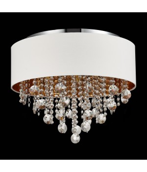 SL1350.502.06 Светильник потолочный ST-Luce Хром/Белый, Золотистый, Прозрачный E14 6*40W LACCHIA-foto8