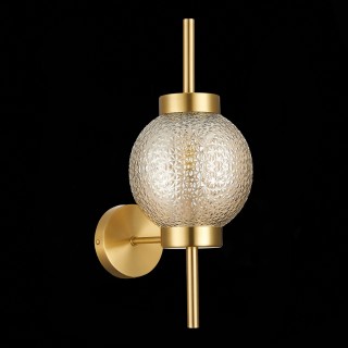 SL1155.301.01 Светильник настенный ST-Luce Латунь/Коньячный E14 1*40W MARENA-foto4