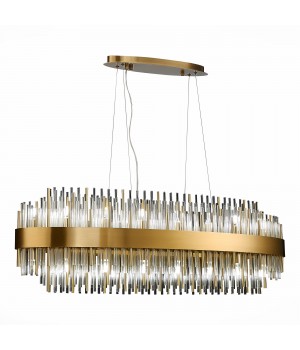 SL1158.303.32 Люстра подвесная ST-Luce Латунь/Латунь, Прозрачный G9 32*5W NITIDO-foto11