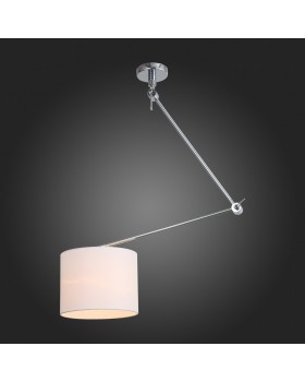 SL460.102.01 Светильник потолочный ST-Luce Хром/Белый E27 1*60W (из 2-х коробок) MARCIA-foto7